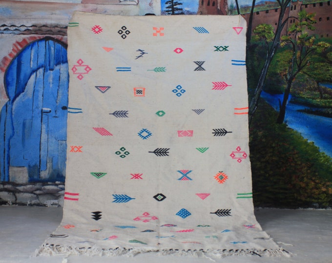 kilim moroccan rug, Flat Area Rug, Handmade Rug,  handmade furniture, Custom Rug, Flatweave Kilim, Moroccan Rug