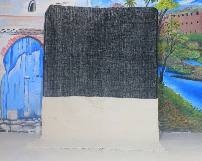 morocco rug, Moroccan Kilim Rug, white Kilim Rug, Moroccan Rug, Handmade Rug, Area Rug, Boho Rug, Bohemian Decor, Bedroom Rug