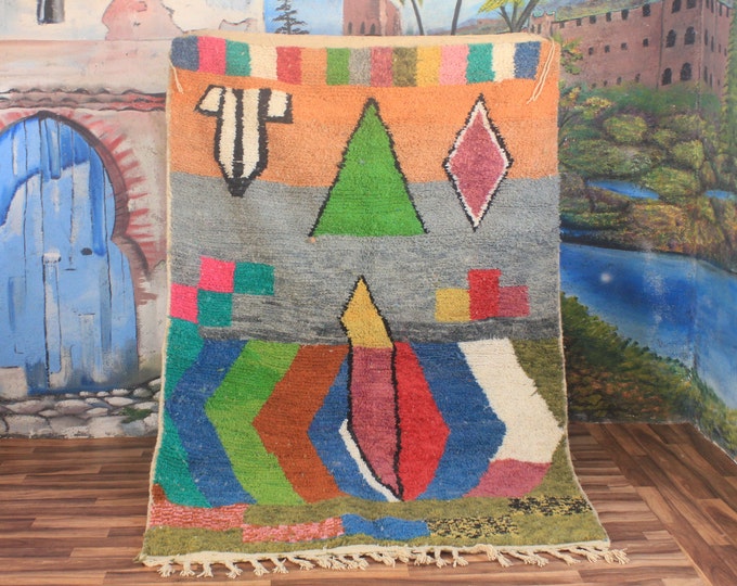 Moroccan rug, Berber rug, Custom Moroccan rug, Boujad Rug, Handmade rug, Moroccan shag rug, Morocco rug, Moroccan Berber rug