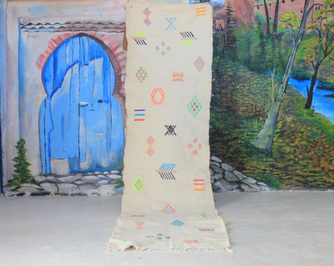 custom runner moroccan Hand knotted Runner rug, wool rug shaggy rug, Authentic Moroccan Rug, Moroccan fluffy Rug