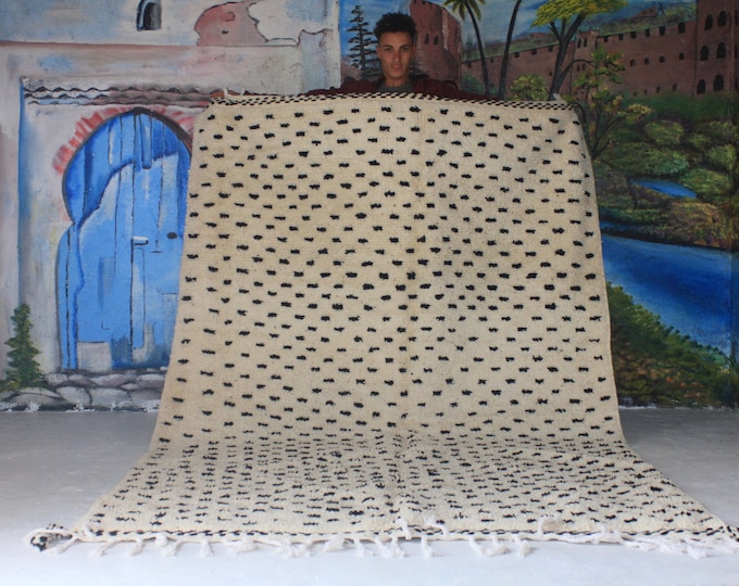 custom fabulous boujad rug, authentic moroccan rug, azilal rug, abstract multicolored carpet, handmade furniture, bohemian rug