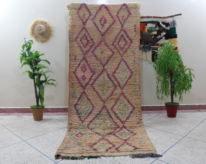 vintage moroccan runner rug - hallway runner rug moroccan - berber runner rug - Vintage Morocco Runner - Living Room - 10.1X3.74ft