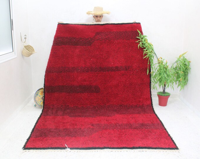 Authentic Moroccan Rug, Custom Fabulous Boujad Rug, Azilal rug, Abstract Multicolored Carpet, Handmade Moroccan Rug, Bohemian Rug