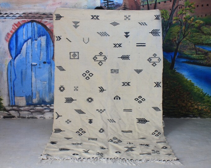 morocco rug, Kilim Rug, Authentic Moroccan Rug, Custom Fabulous Boujad Rug, Azilal rug, Abstract Multicolored Carpet, Bohemian Rug