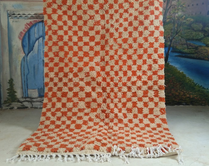 moroccan rug custom beni ouarain - authentic beni ourain rug, moroccan beni rug, natural wool area rug, handmade furniture