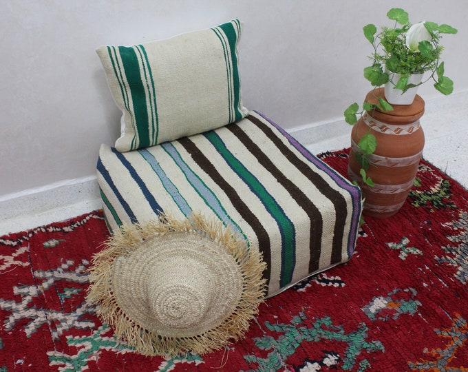 Moroccan sofa, Moroccan Floor sofa, Moroccan floor couch, set of floor sofa pillows pouf, floor pillows, floor pouf