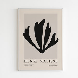 Henri Matisse, Matisse Printable Poster, Matisse Print, Mid Century Modern Art, Cut Outs Matisse, Retro Trendy Art Poster, Wall Art Decor