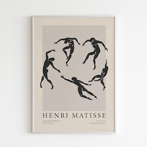 Henri Matisse Print,Matisse Print,Matisse The Dance,The Dance Print,Matisse Print,Canvas Poster,Digital Download,Mid-Century Artist Wall Art