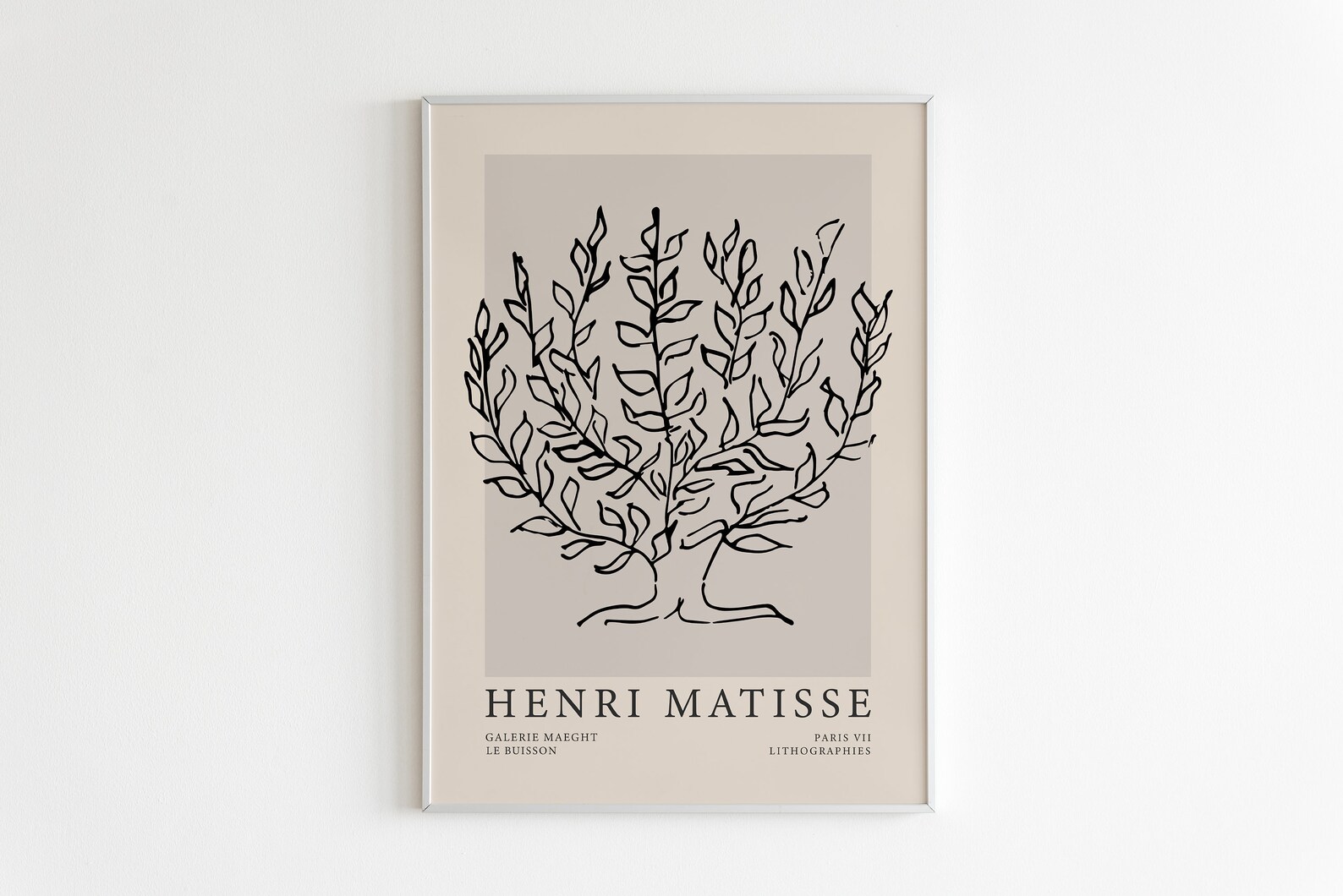 Henri Matisse Print Matisse Print Matisse Le Buisson Etsy