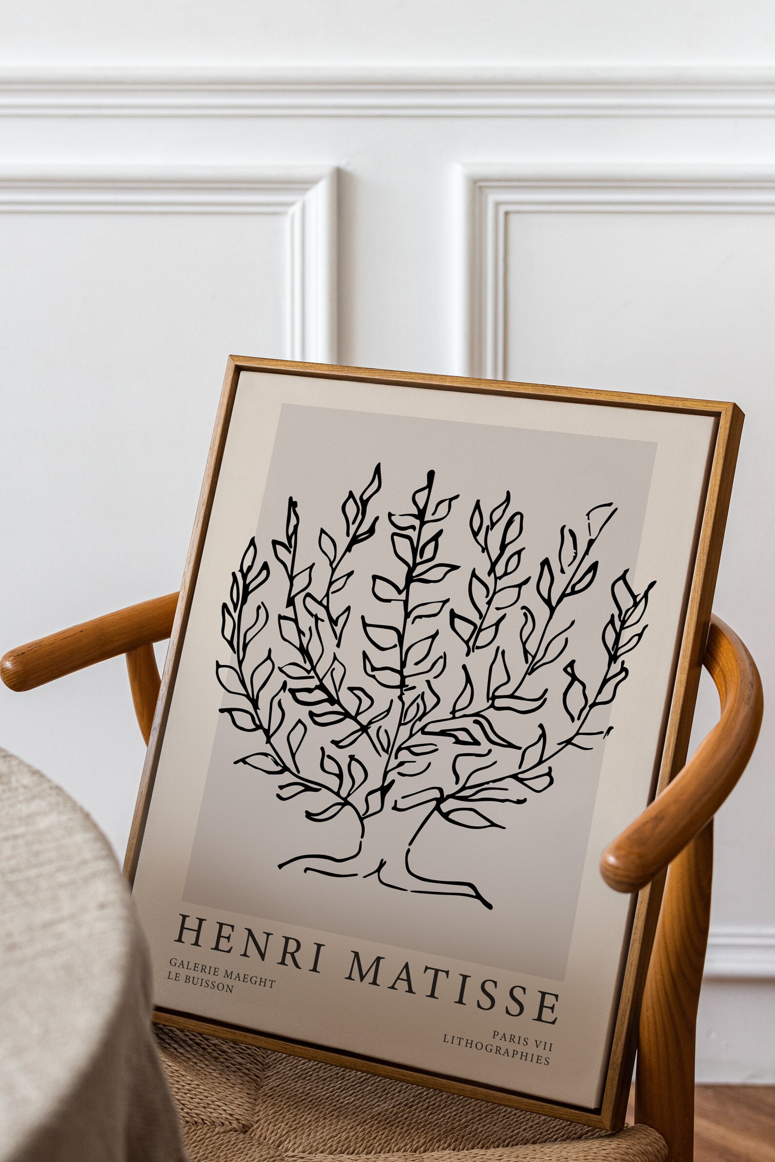 Henri Matisse Print Matisse Print Matisse Le Buisson Etsy