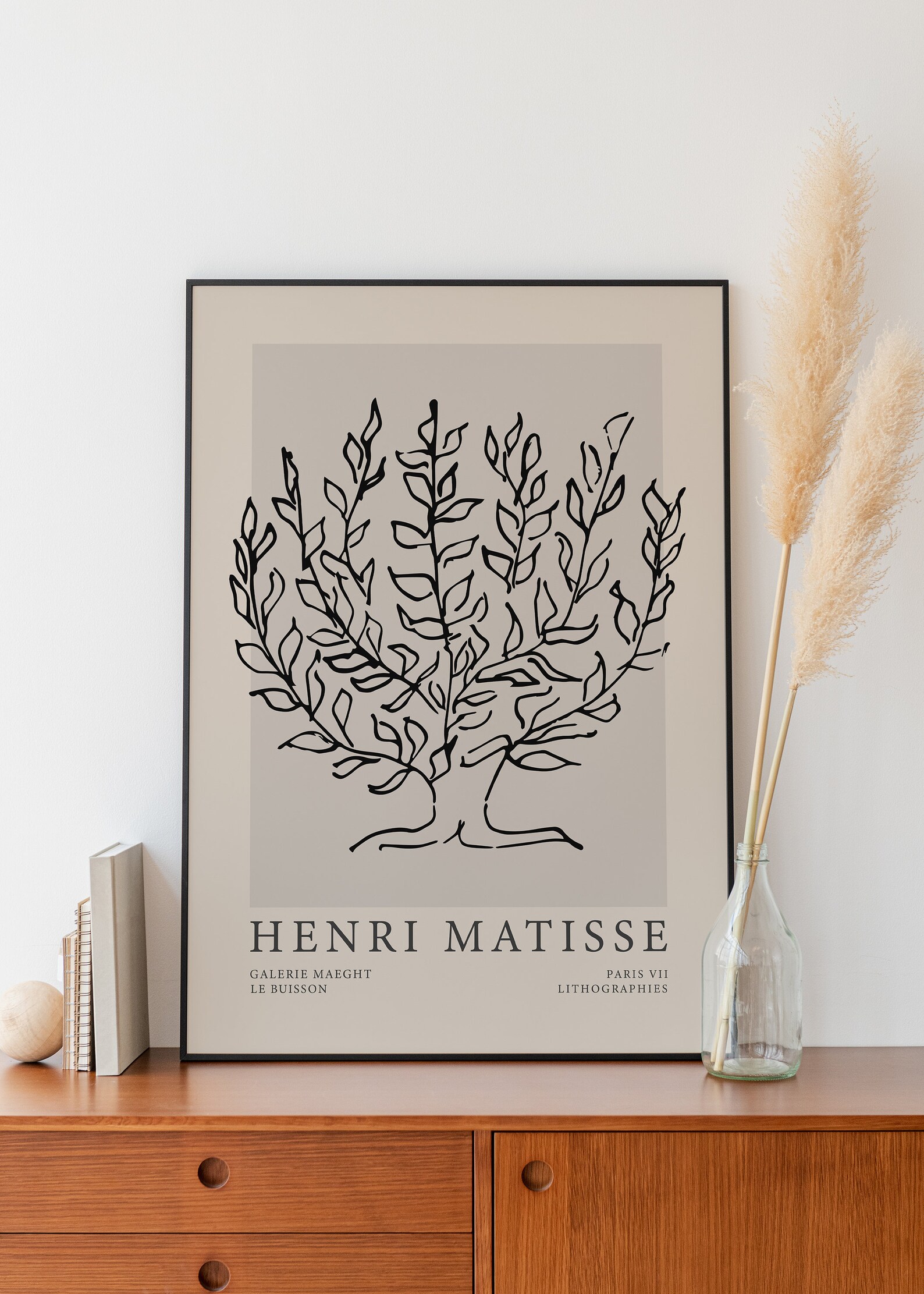 Henri Matisse Print Matisse Print Matisse Le Buisson Etsy