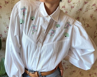 plus size poet shirt