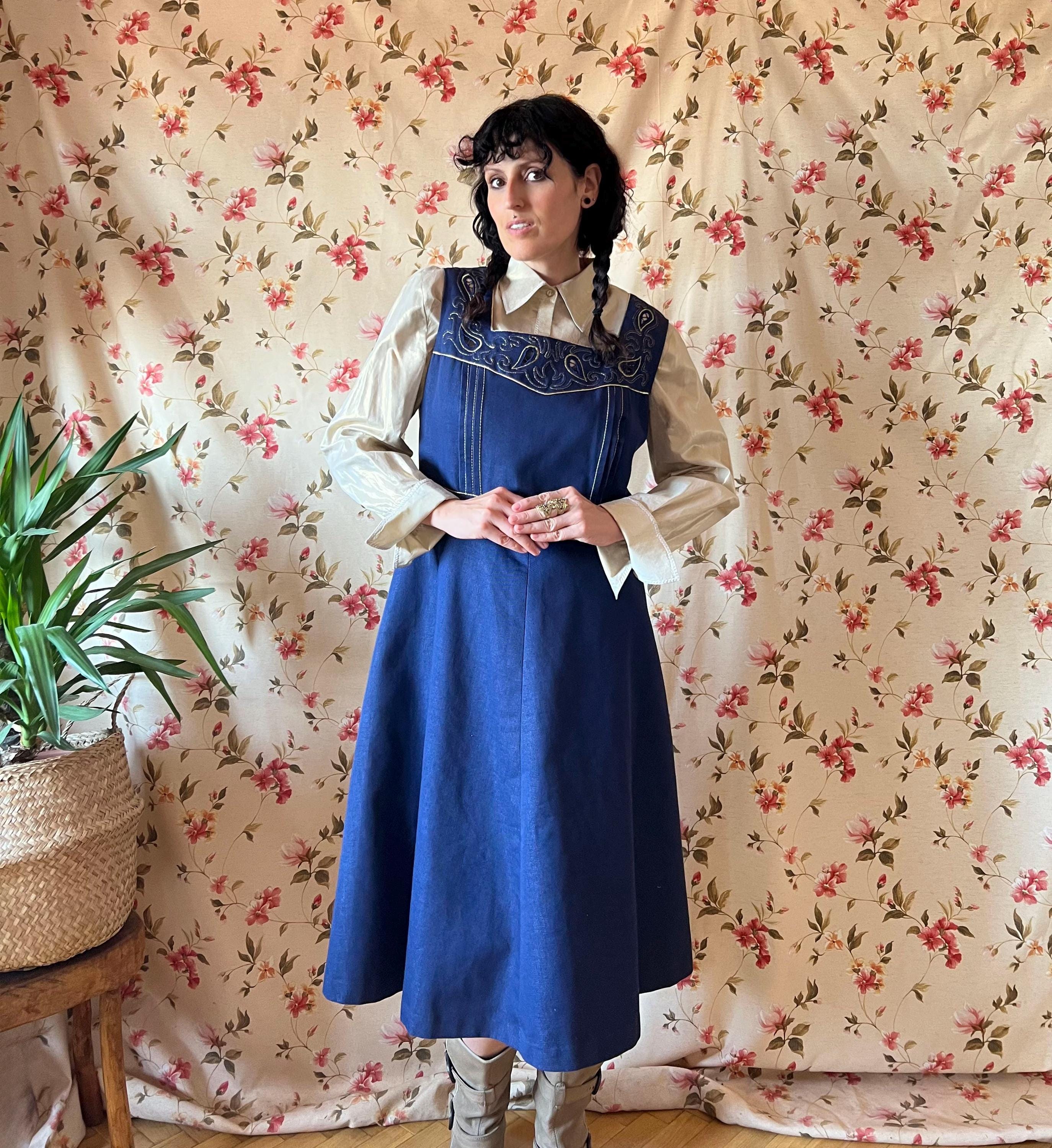 malion vintage denim dress デニム ワンピース malion VINTAGE Denim Dress