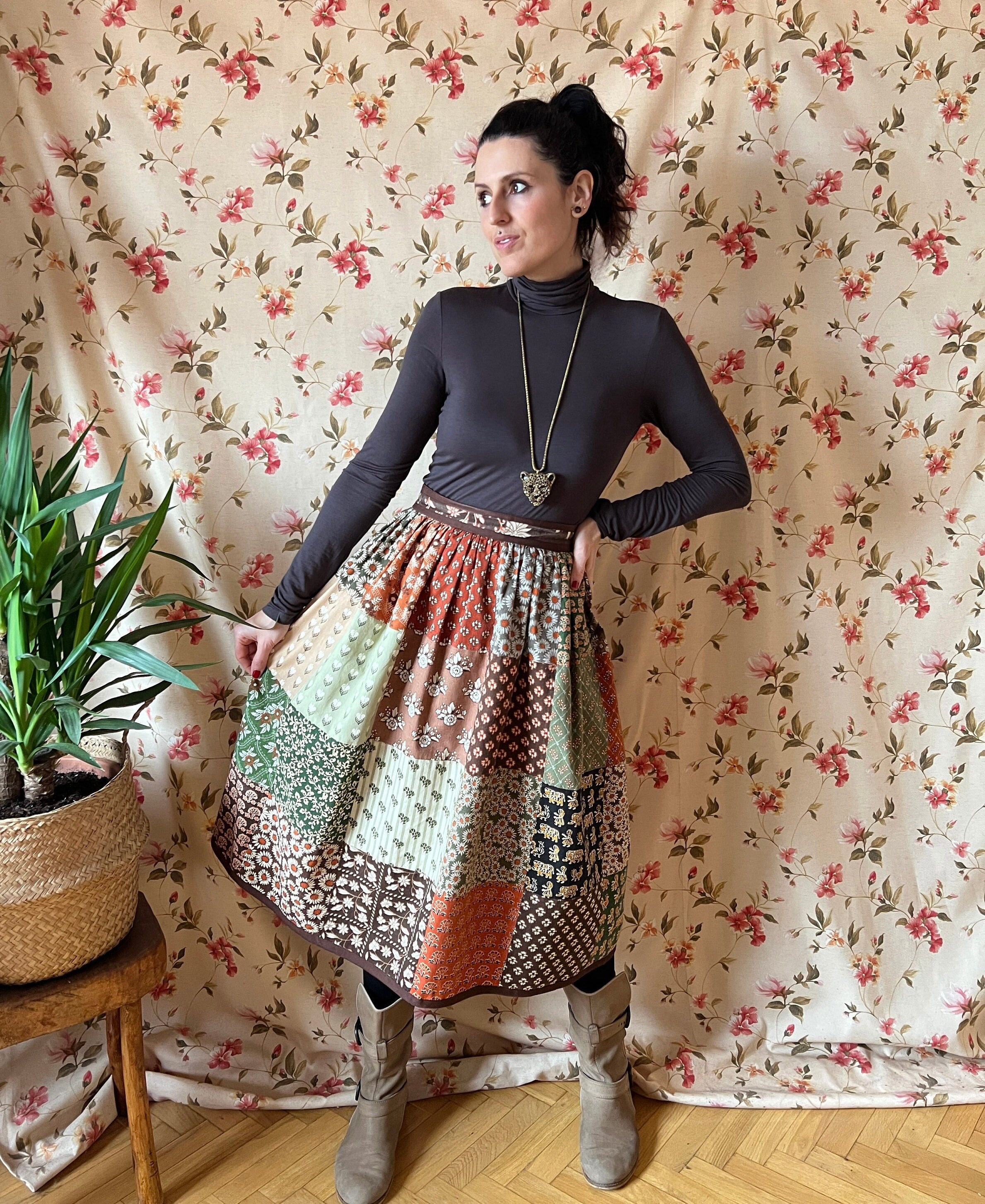 Cute top skirts 60s