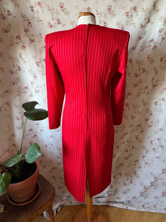 Robe epaulette annee 80 sale