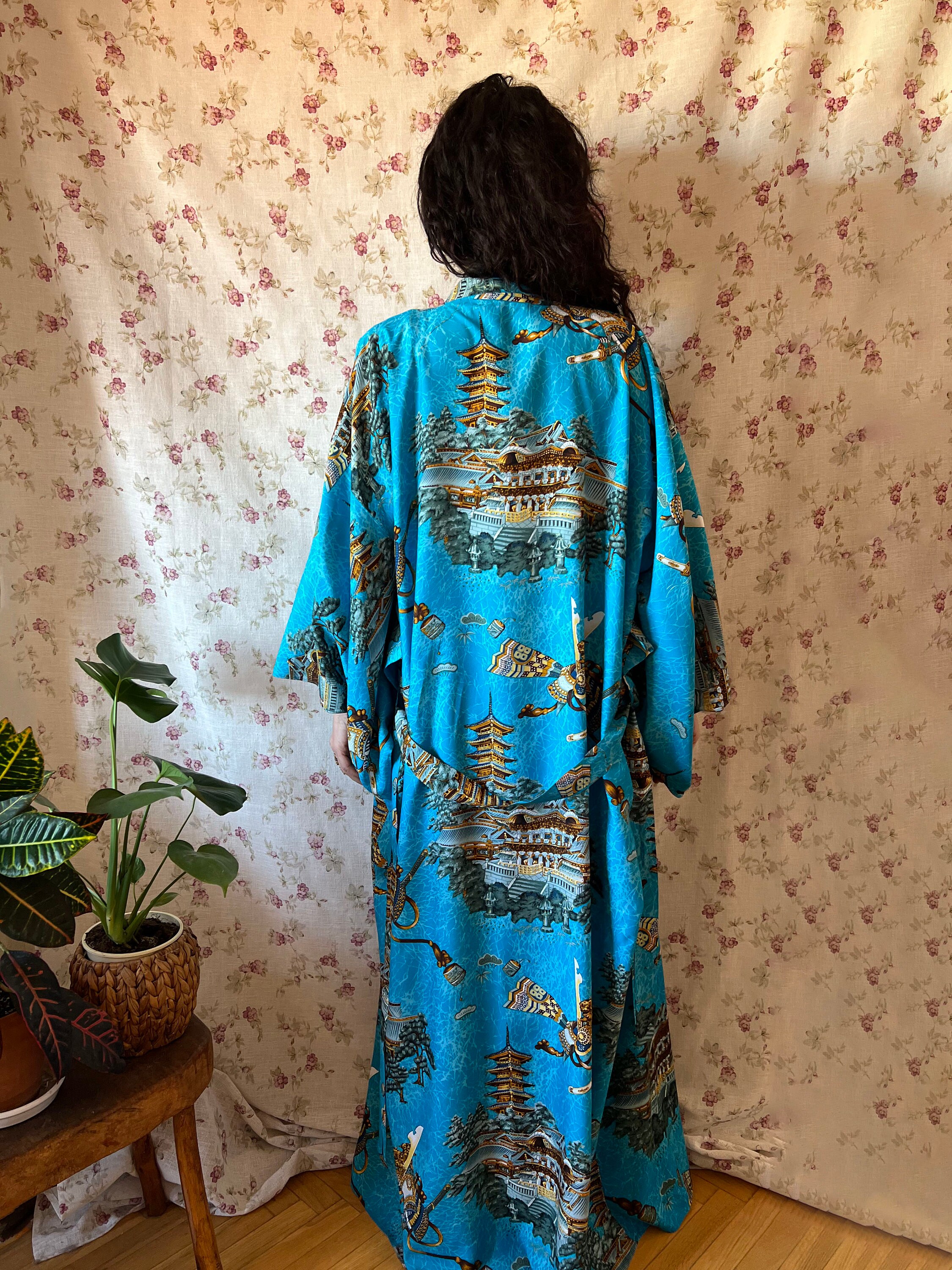 TAKEZO 80s 初期 着物 変形 羽織 TAKEZO 80s 初期 着物 変形 羽織Ω