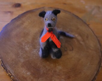 Needle Felted Dog