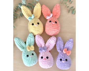 Handmade Crochet Easter Bunny Egg