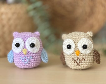 Handmade Crochet Owls