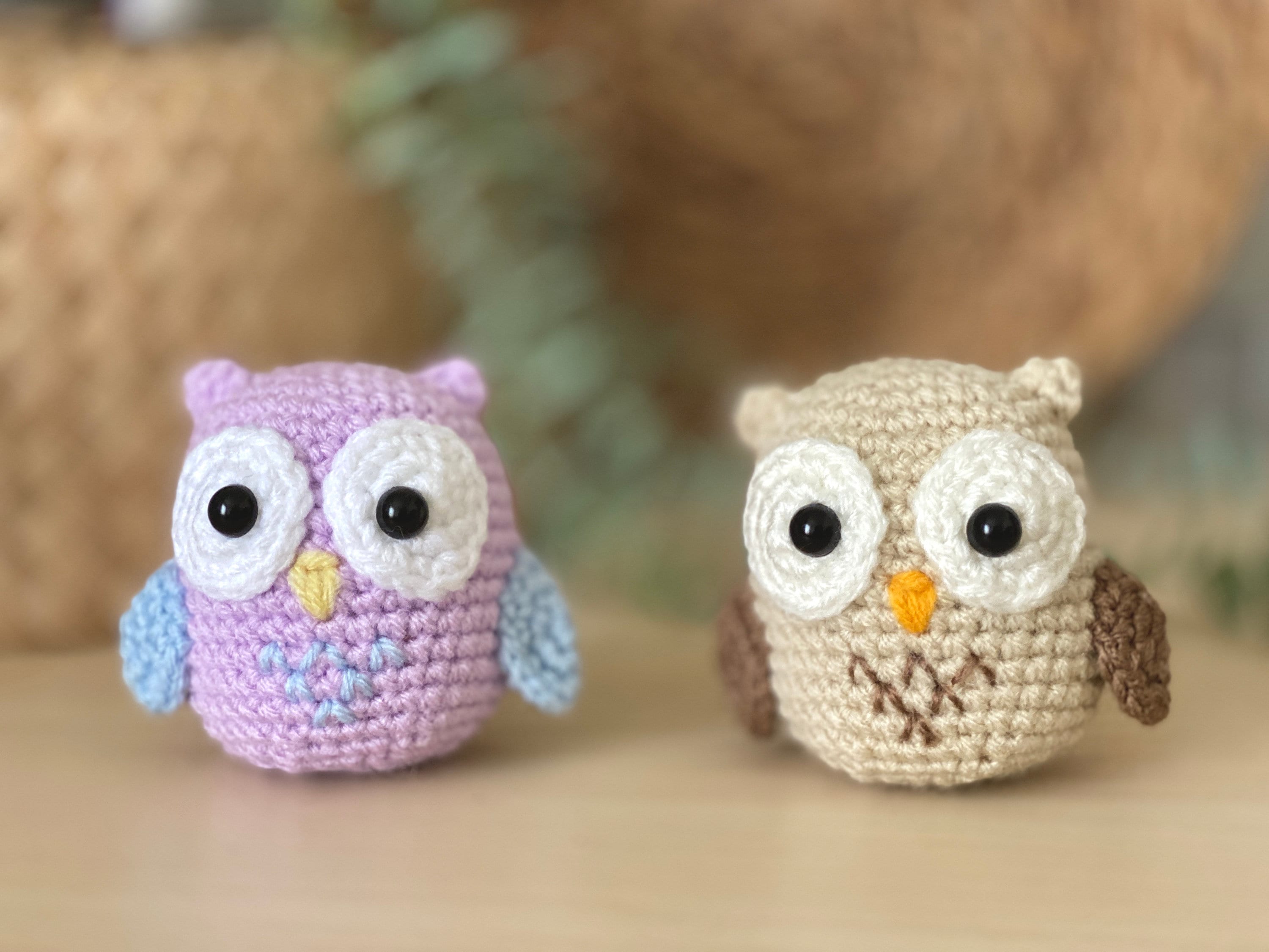 Handmade Crochet Owls