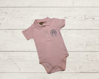 Personalisierter Baby Body, personalisierter Strampler,Body mit Namen, Body bestickt, personalisierter Body zur Geburt, Kinderbody