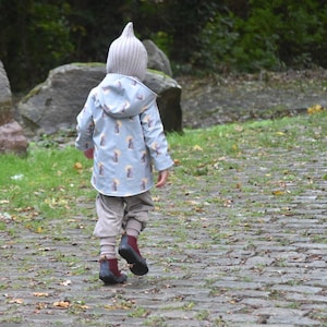 Regenjacke für Kinder, Matschjacke,Softshell Regenjacke gefüttert, Softshelljacke Kinder, Übergangsjacke Kinder, Allwetterjacke Kinder