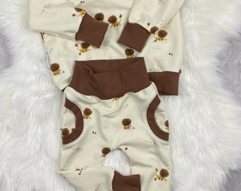 Baby Set / Pullover und Hose für Kinder / Mädchen / Jungen / Pumphose / Basicpullover