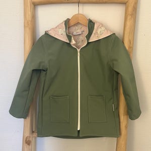 Children&#39;s lined softshell jacket | Owl jersey | All-season jacket | Girls&#39; jacket | Owl jacket | Children&#39;s transitional jacket | Rain jacket