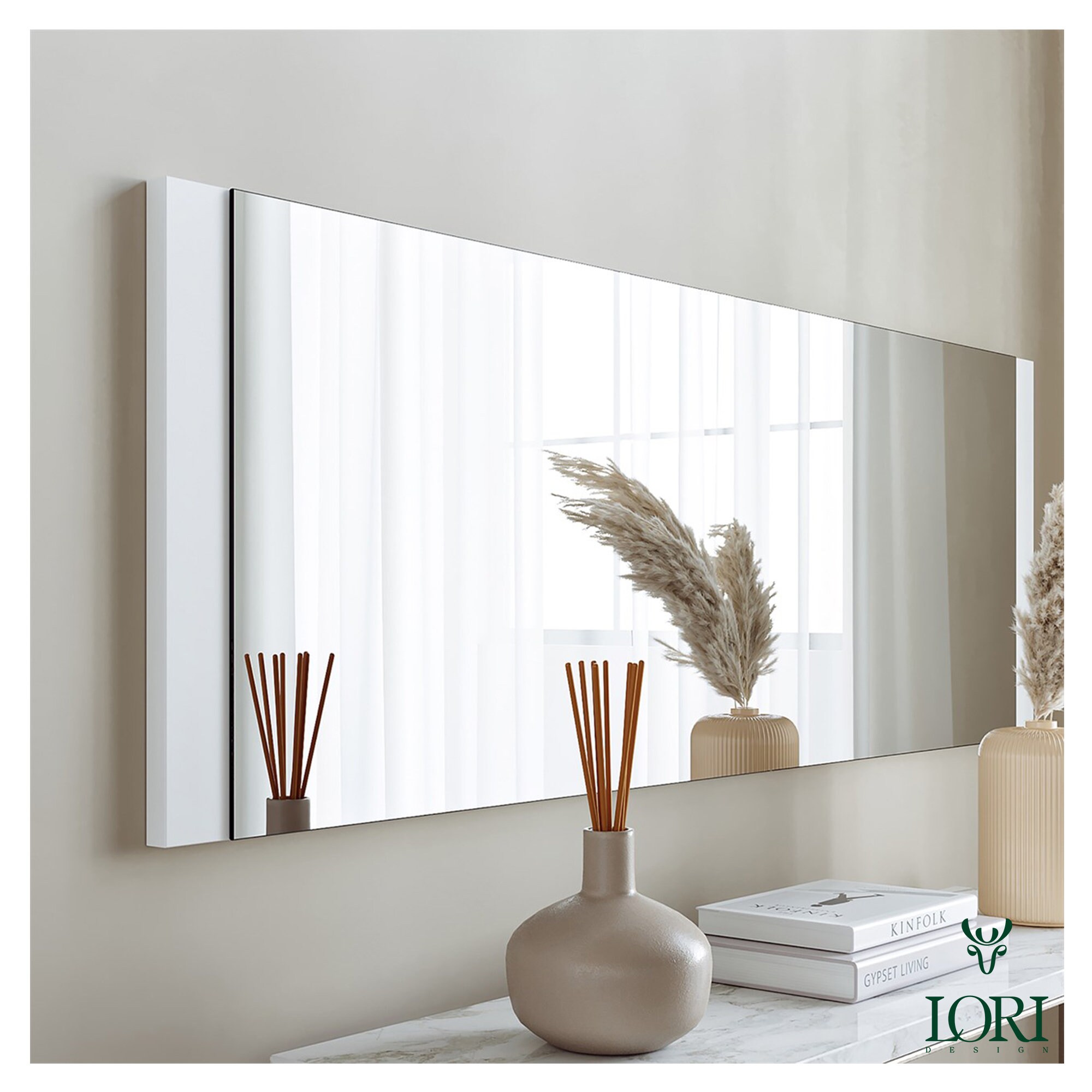 Full Length Mirror / Living Room Mirror / Floor Mirror / Etsy