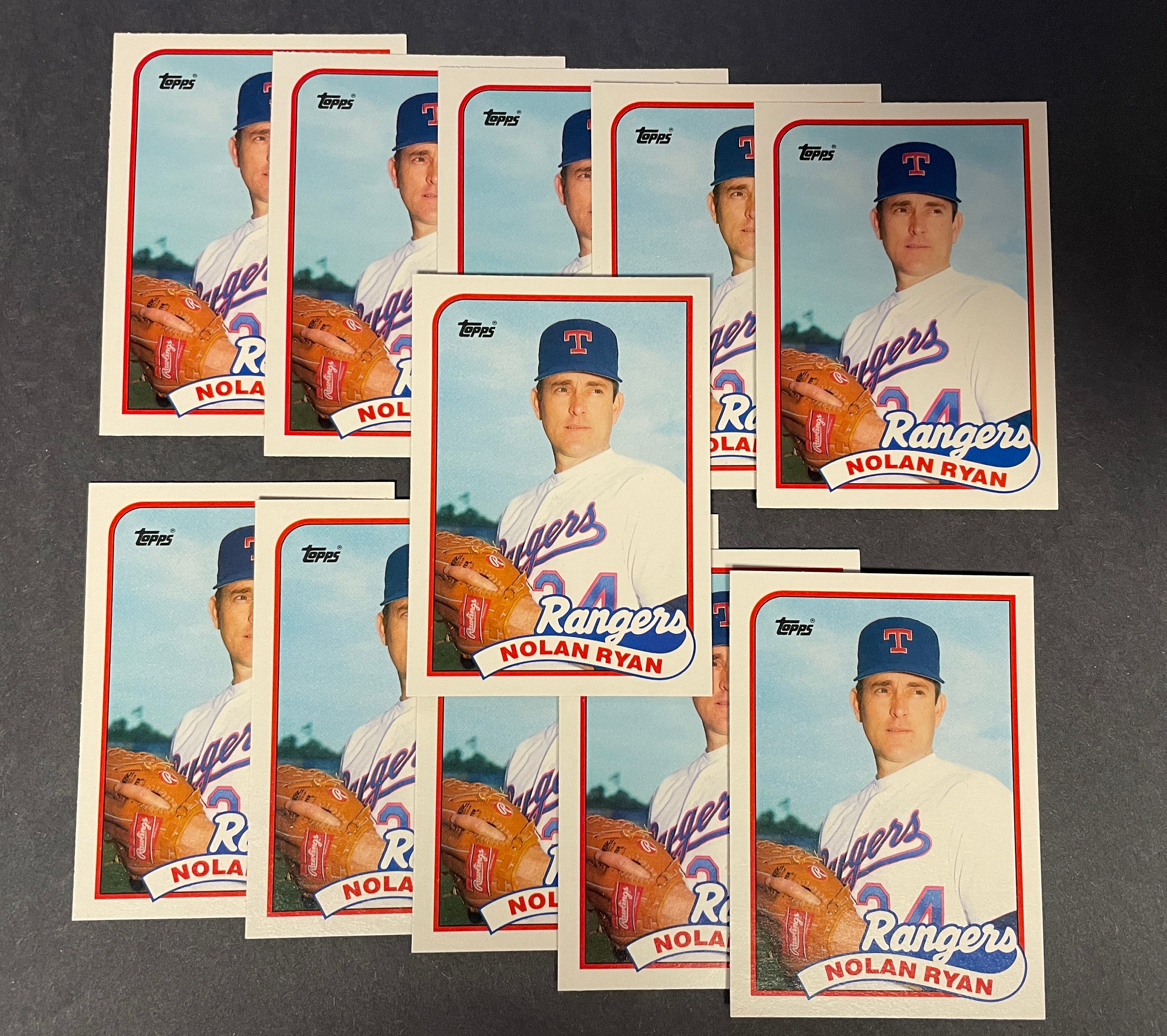 1989 Topps Texas Rangers Team Set with Traded 