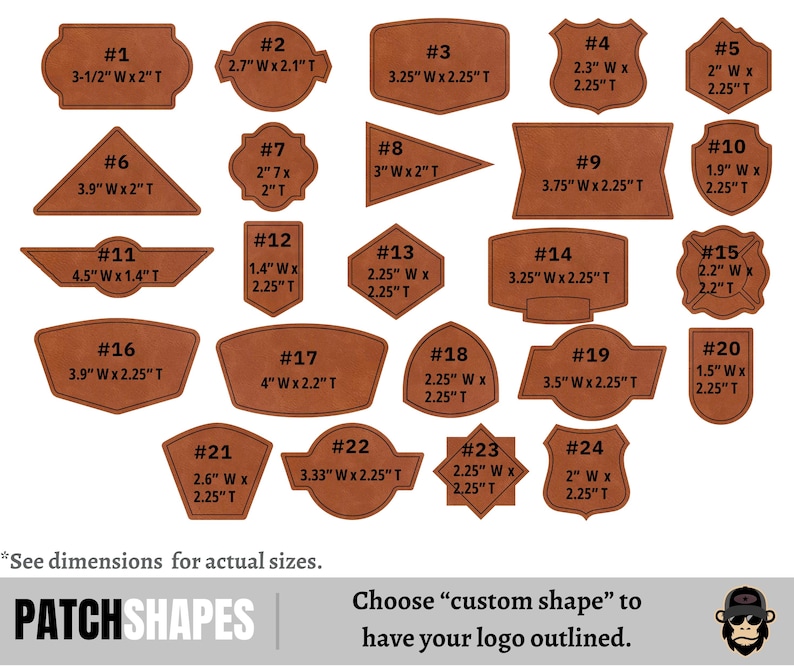 Custom Logo Iron On Patches, Business Logo patches, Iron on patch, Leatherette patches, DIY Do It Yourself, Leather Patches, Laser Cut Patch image 5