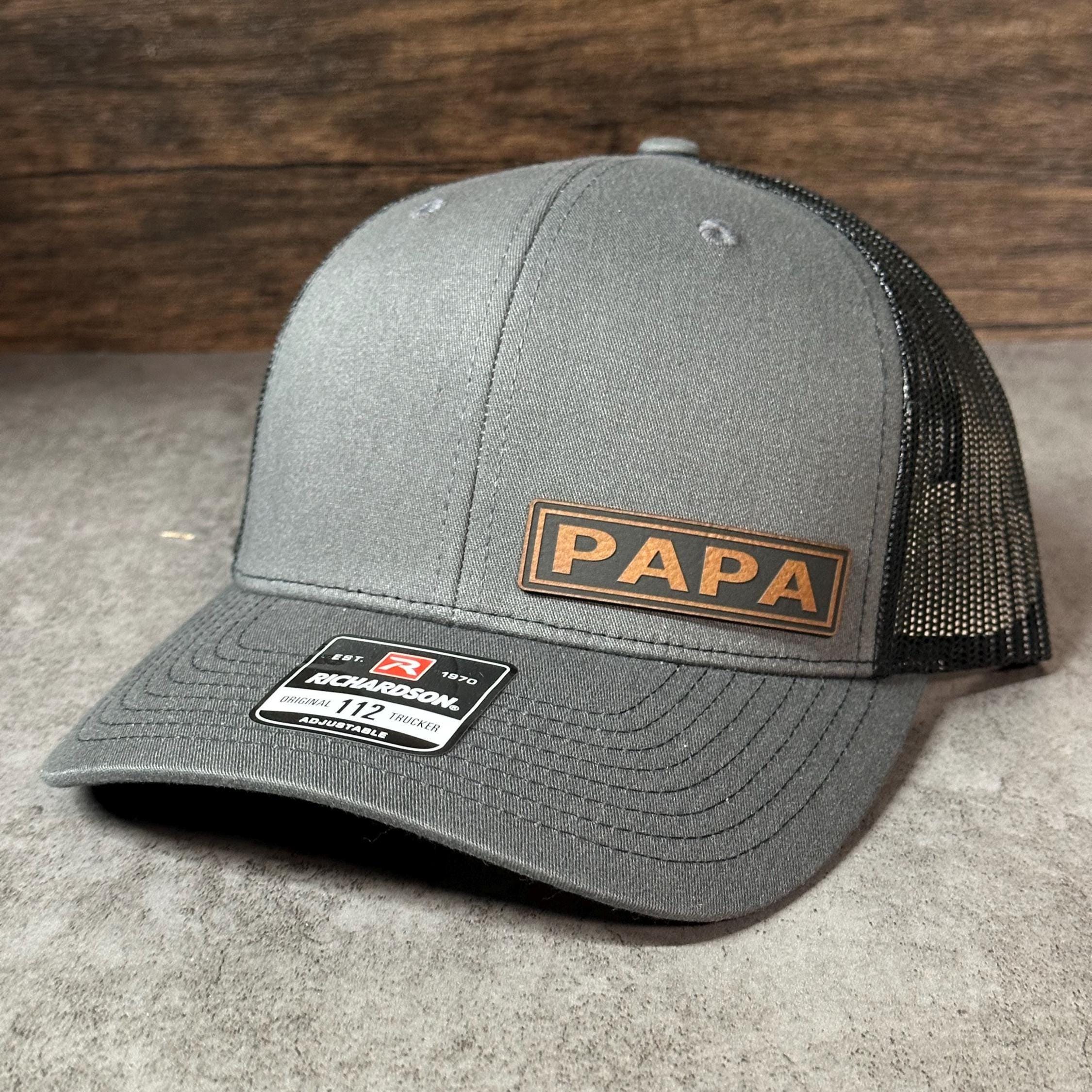 Custom Papa Patch Hat | Personalized Name Hat | Richardson 112 Trucker ...