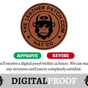 Custom Logo Iron On Patches, Business Logo patches, Iron on patch, Leatherette patches, DIY Do It Yourself, Leather Patches, Laser Cut Patch image 8