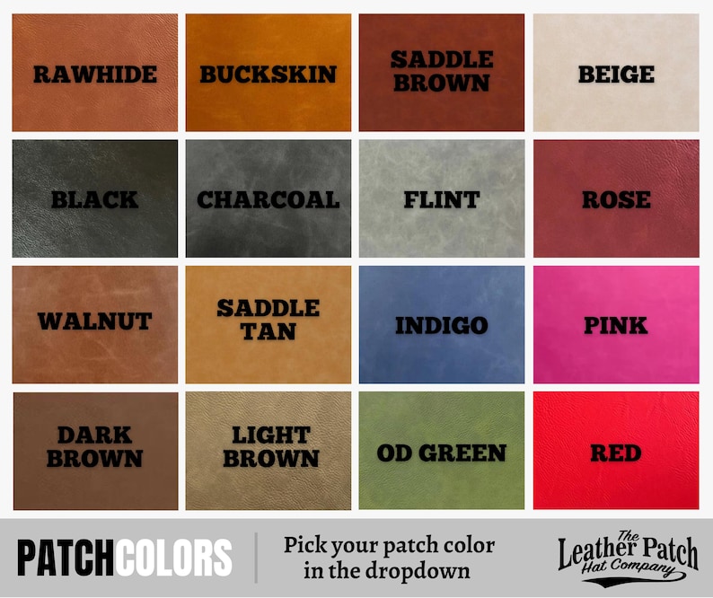 a bunch of different colors of leather