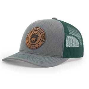 Custom Logo hat, Bulk Custom leather Patch Hat, Bulk hats, Leather patch hat, logo hats, business merch, Gift, Holiday, Christmas, Birthday