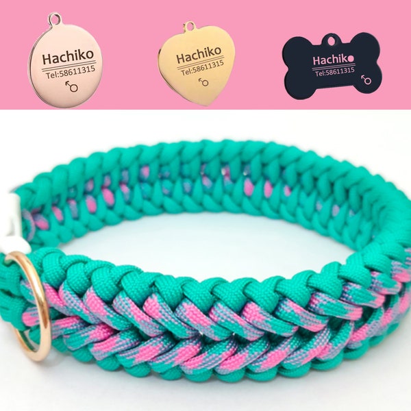 Paracord Dog Collar Shop Online Etsy