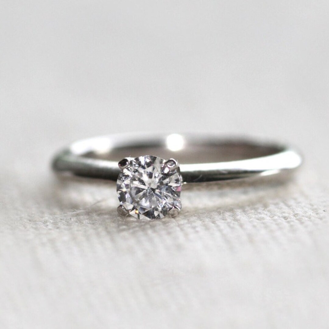 0.5 Ct. Real Diamond Engagement Ring / Reasonable Price & Highquality