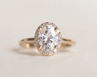 Real Diamond Engagement Ring, Platinum Engagement Ring, Natural Diamond Engagement Ring