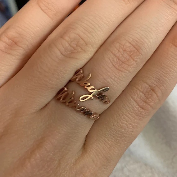Name outlet ring 14k