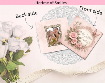 Mom photo Collage Mama Gift Photo Frame Canva Photo Collage Template Personalize Mother's Day Editable Photo Collage printable Gift For Her