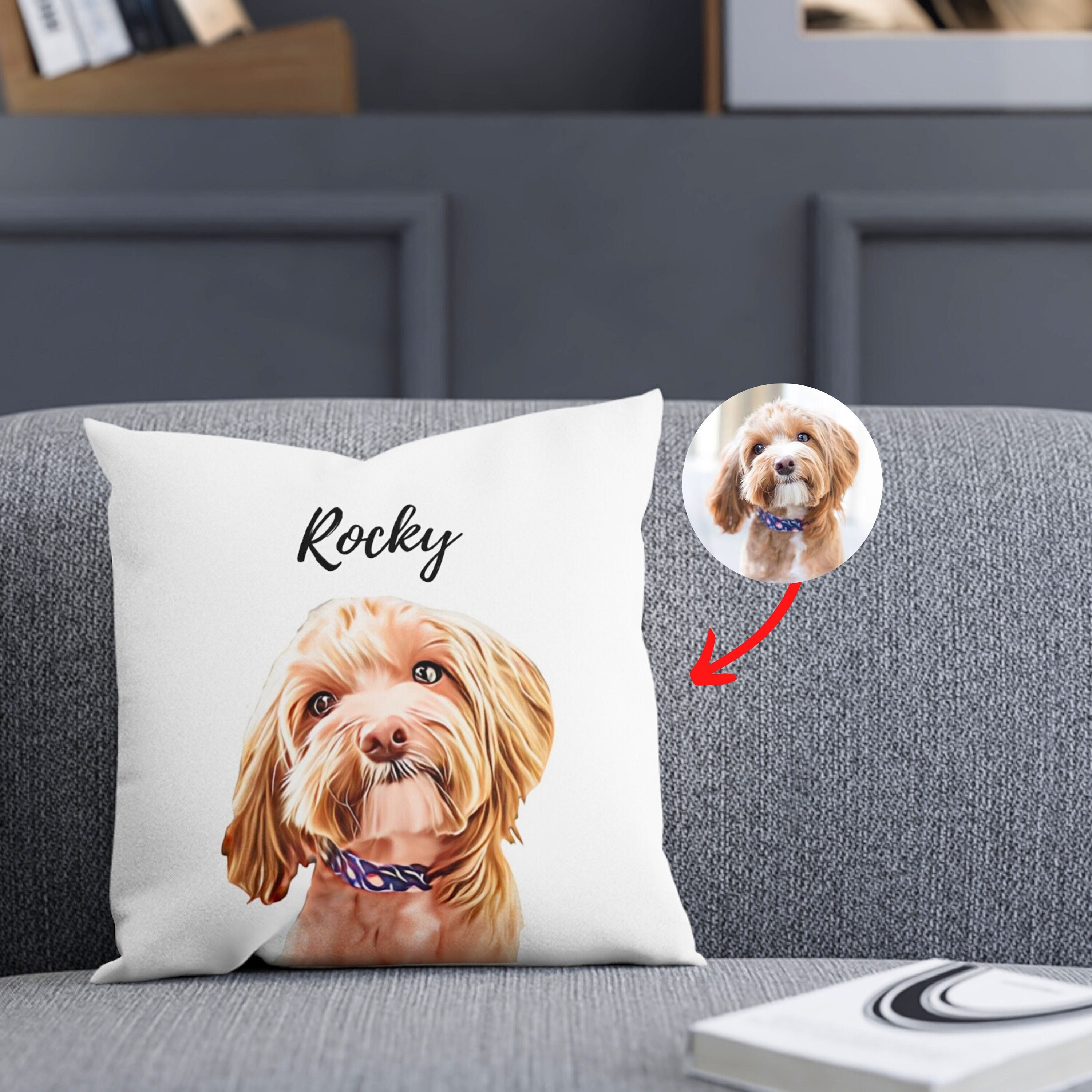 Etsy pet pillow deals