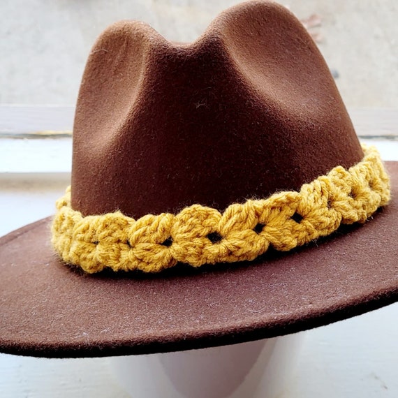 Crochet Hat Band. Unique and Trendy 