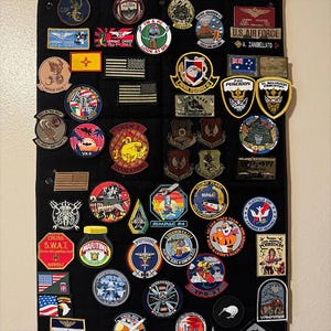 Patch Wall | Velcro Panel for Patches | 3x2 feet | double-sided