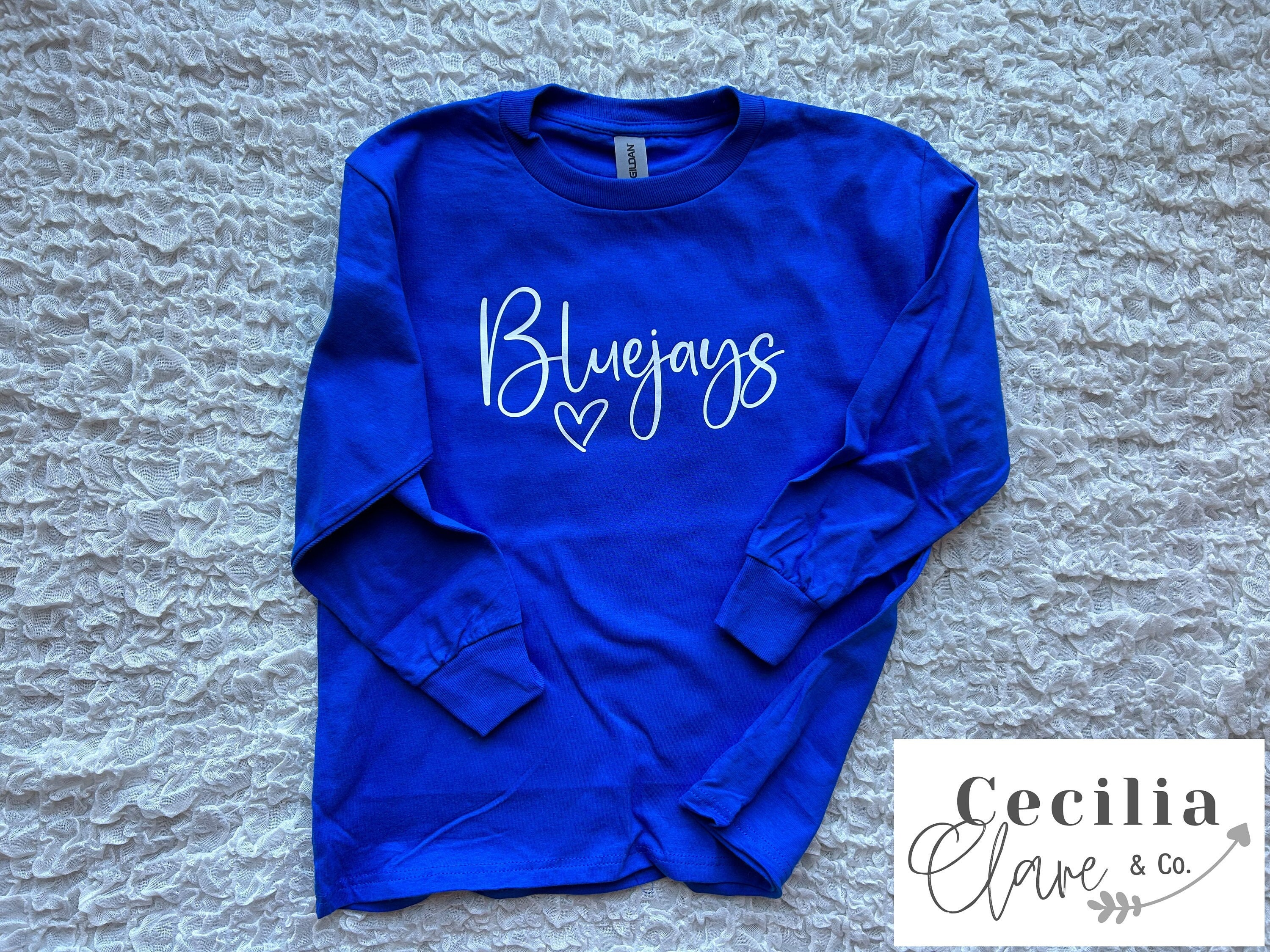  Blue Jays Mascot Vintage Athletic Sports Name Design T-Shirt :  Clothing, Shoes & Jewelry