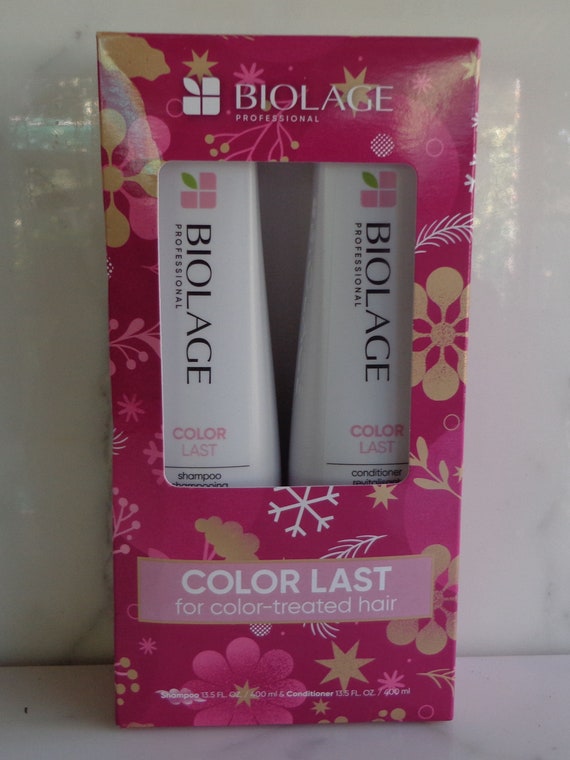 DUO MATRIX Biolage COLORLAST Shampoo and Conditioner 13.5 Oz Etsy