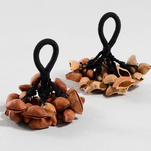 Handmade Seed Rattles Pair (Ghungroo) to Enrich Musical Expression and Infuse Life with Vibrant Rhythms | Handmade | Free Shipping