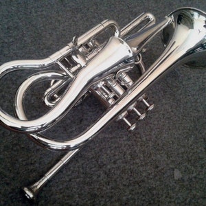 Echo Cornet - Silver | Stand Out with the Unique Echo Feature of the Cornet 4-Valve Echo | Enhance Your Sound | Unique Echo Feature