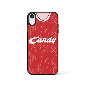 Custodia per telefono Liverpool 1989 Home Kit / Regalo per tifoso del Liverpool / Custodia per telefono Liverpool retrò / Regali per la festa del papà