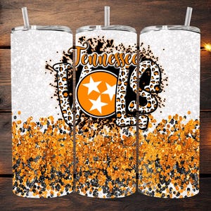 Tennessee Vols Football Skinny Tumbler