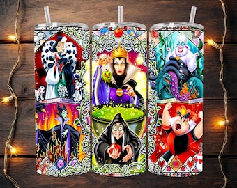 Villains 20oz. Sublimation Tumbler